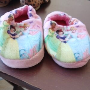 Disney Princess Pink and Blue Slippers